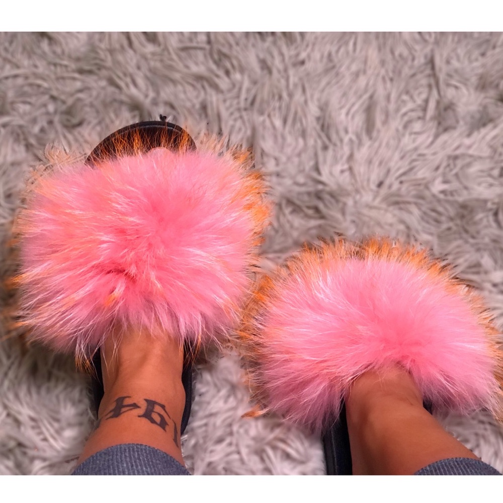 Pink Fur slides